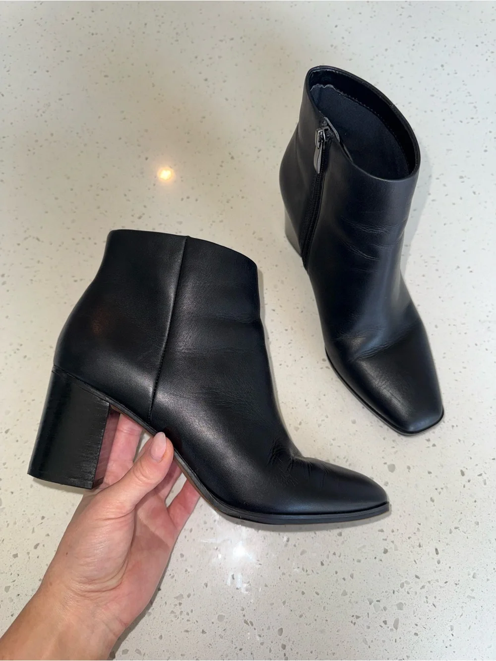 Franco Sarto sleek black